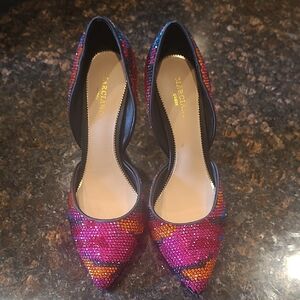 Marciano Women's Multicolor Embellished Heels